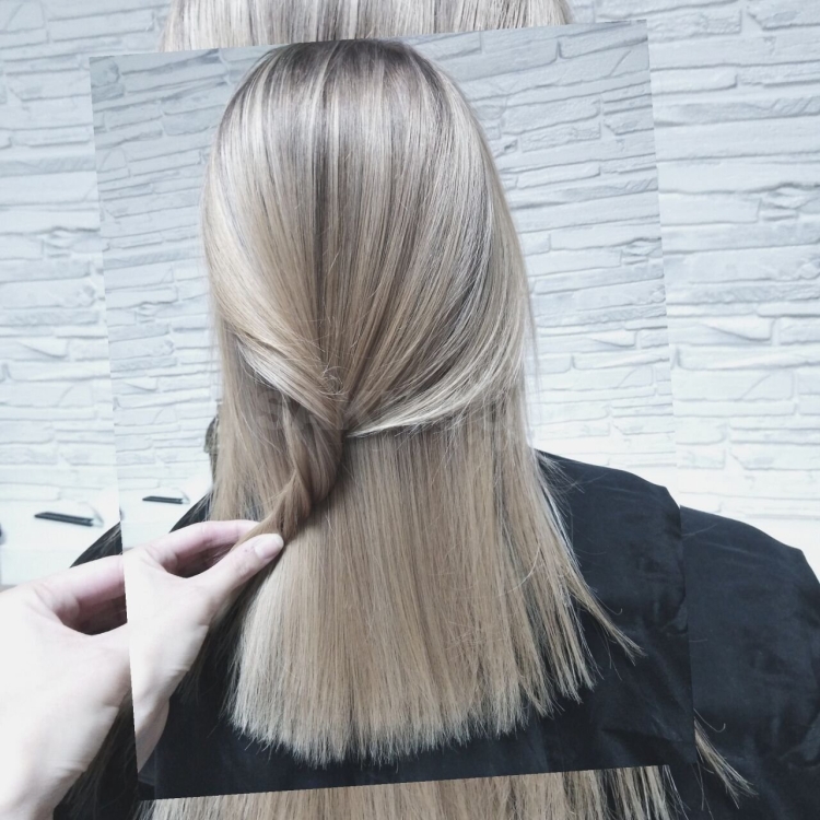 Растяжка в технике AIRTOUCH