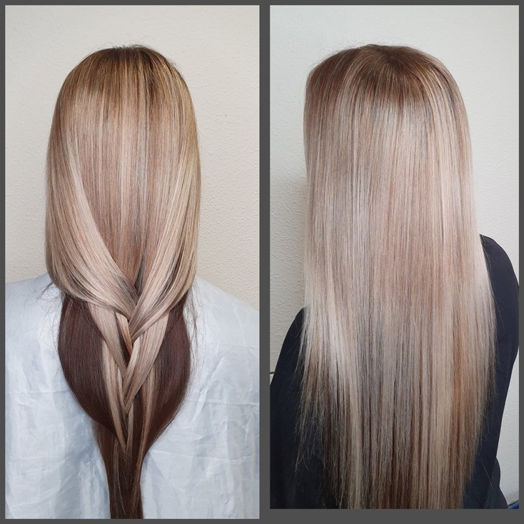 Хайр тач окрашивание