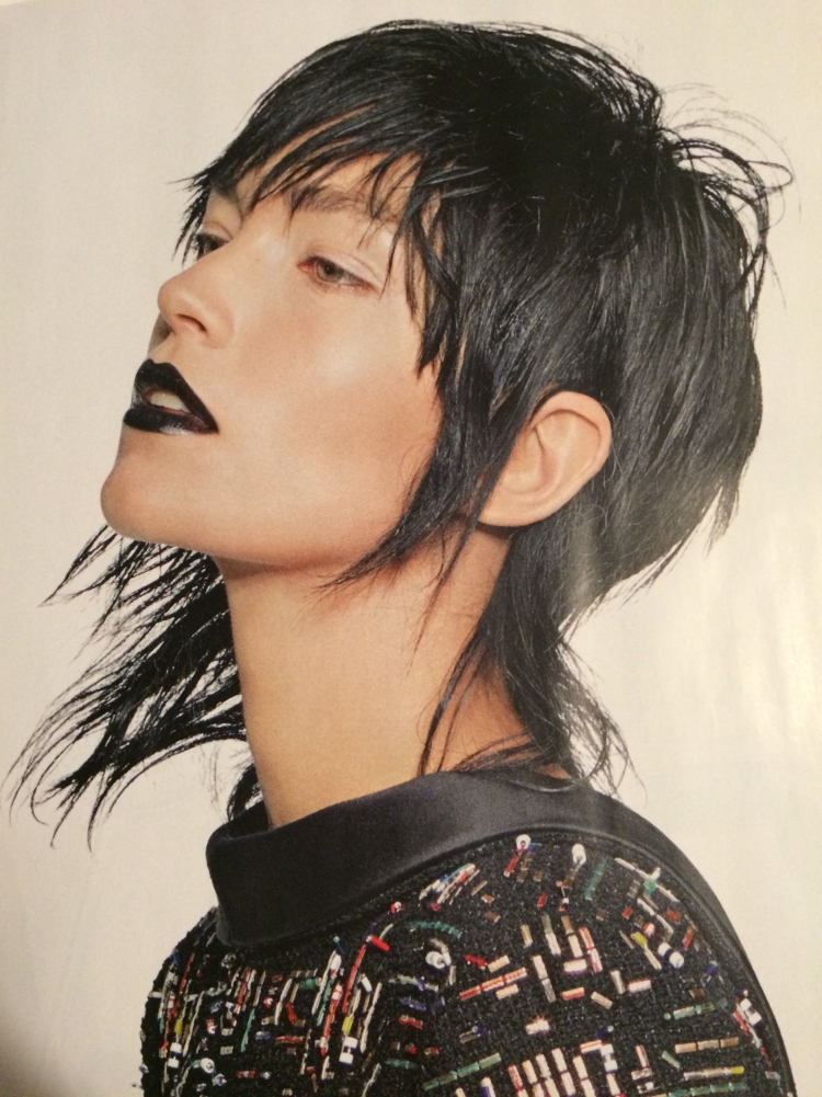 Choppy Mullet стрижка