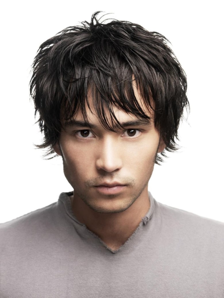 Рваная стрижка мужская