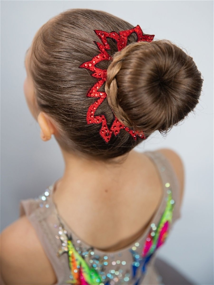 Украшение на пучок для художественной