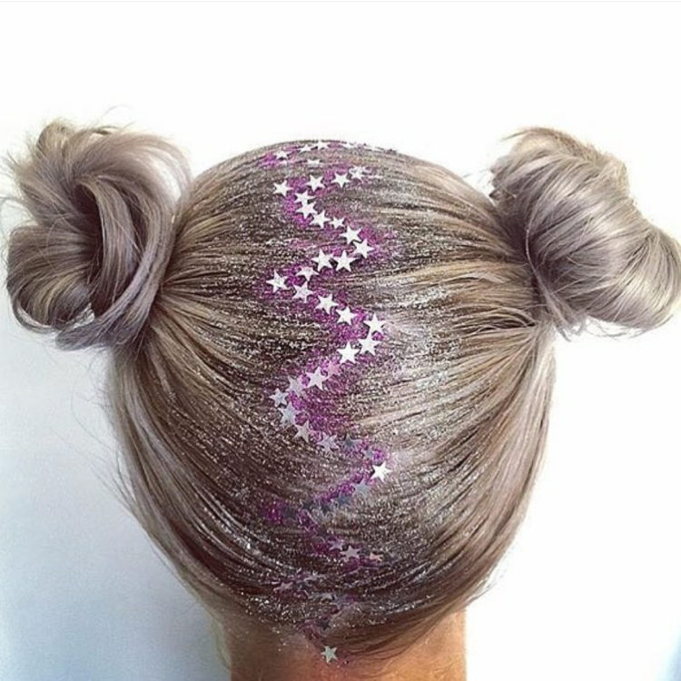 Блестки для волос