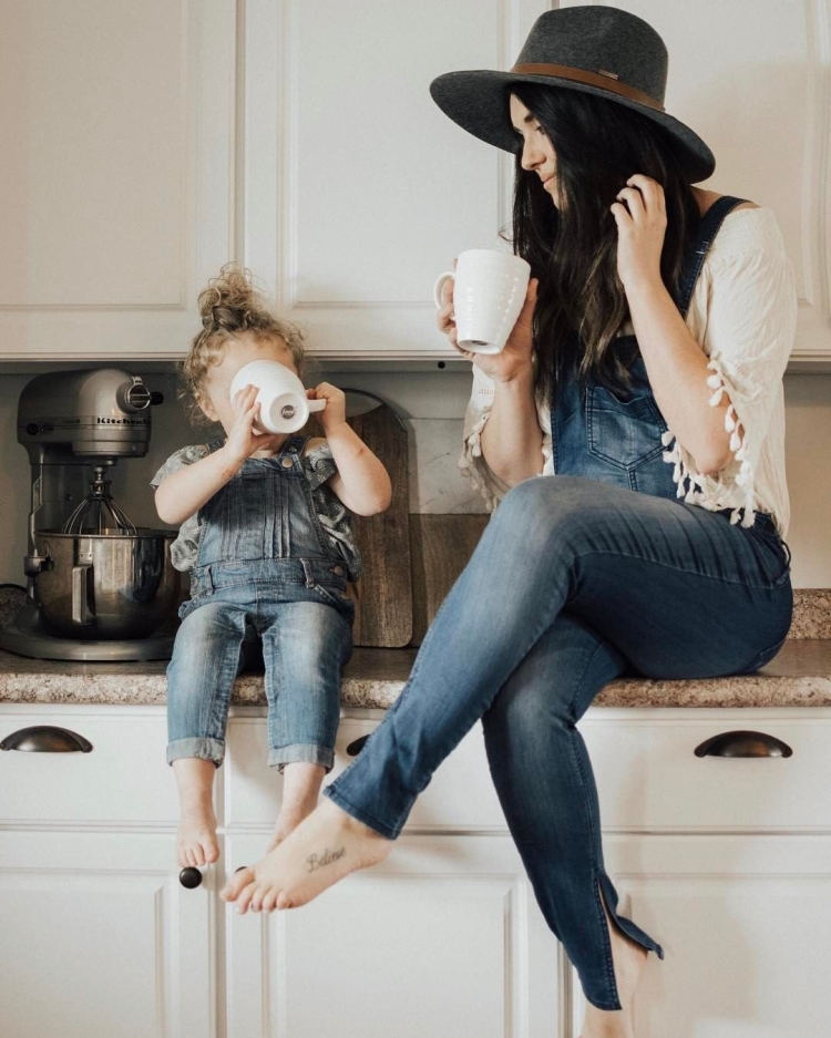 Фотосессия мама и дочка