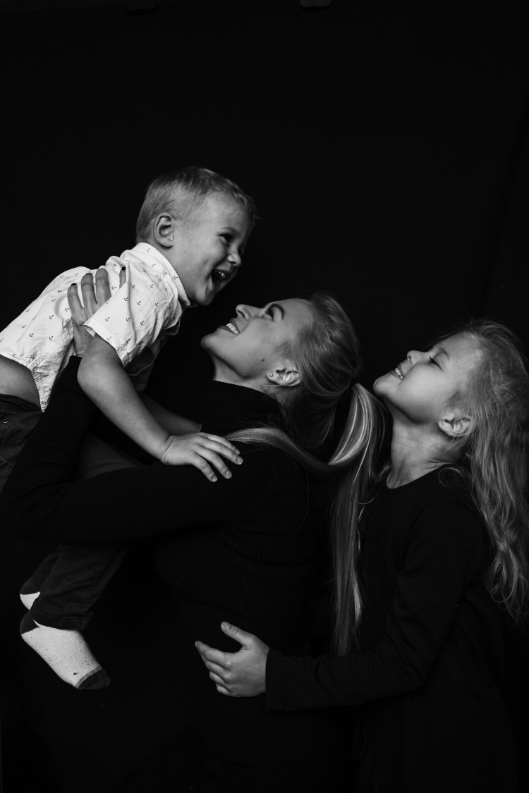 Семейная съемка на циклораме