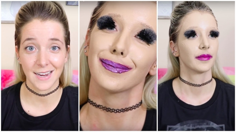 Макияж много тоналки