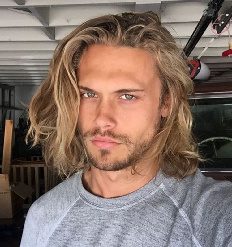Мужские удлиненные стрижки блондины