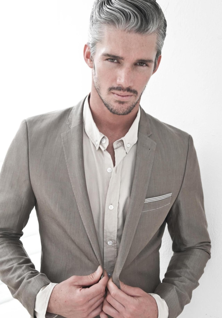 Пепельный цвет у мужчин