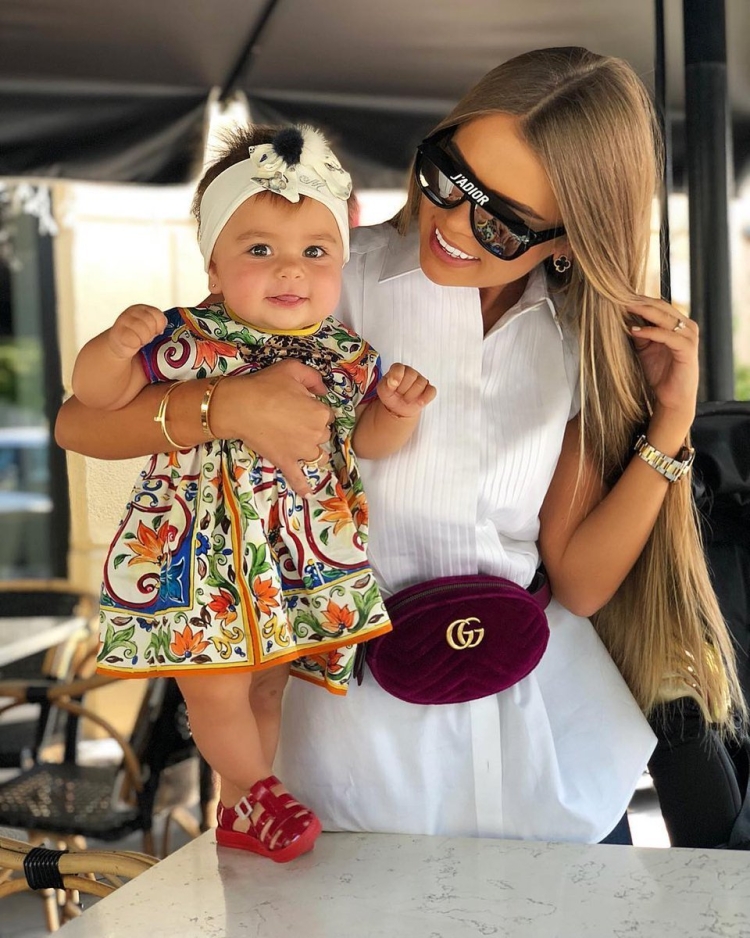 Модные мамы с детьми