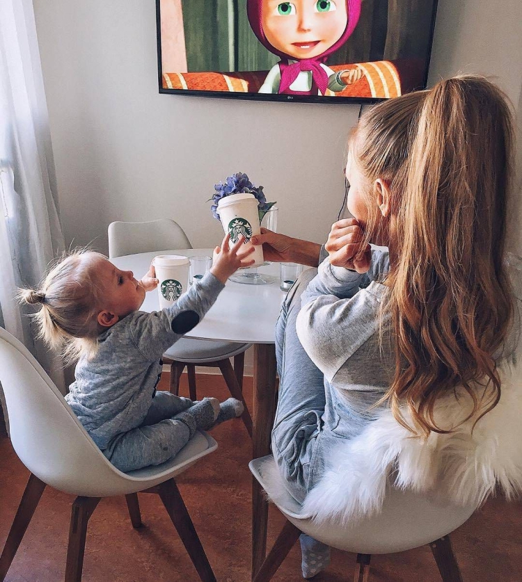 Мамочки инстаграмма с детьми