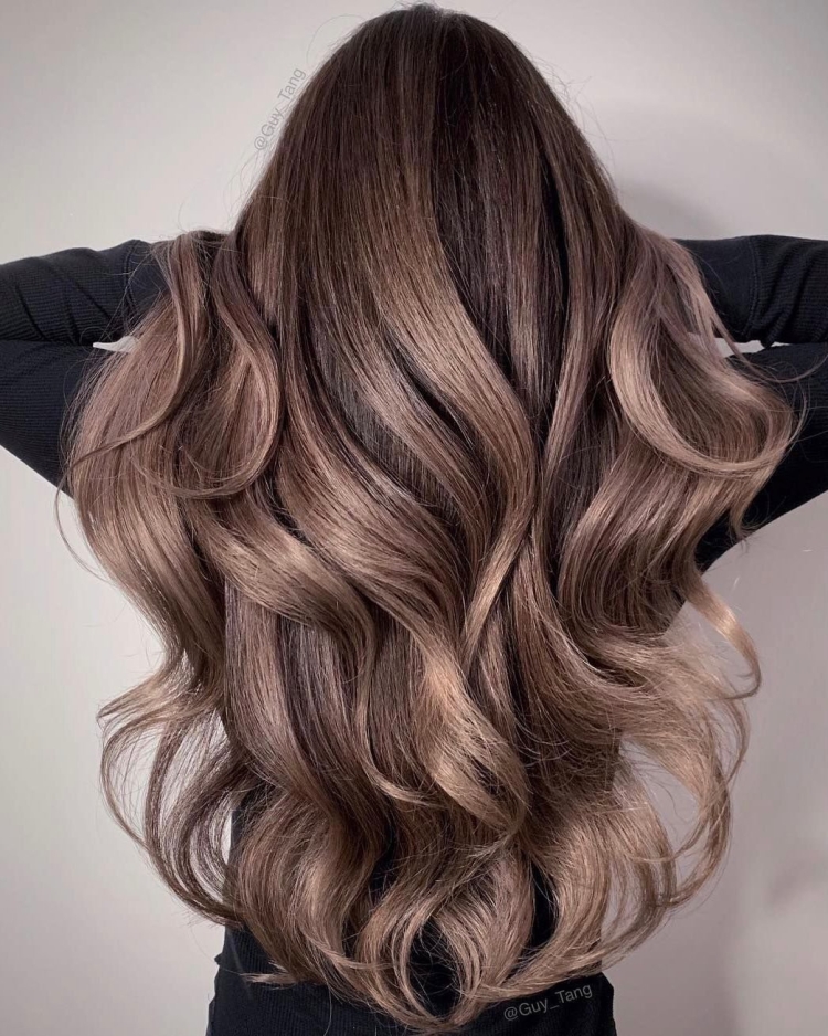 Балаяж капучино