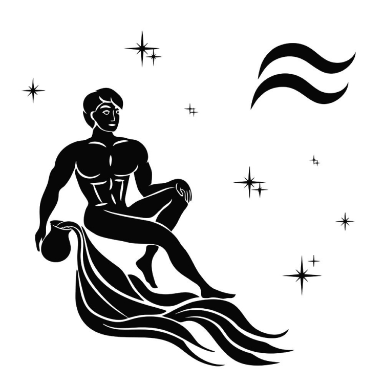 Водолей знак зодиака вектор