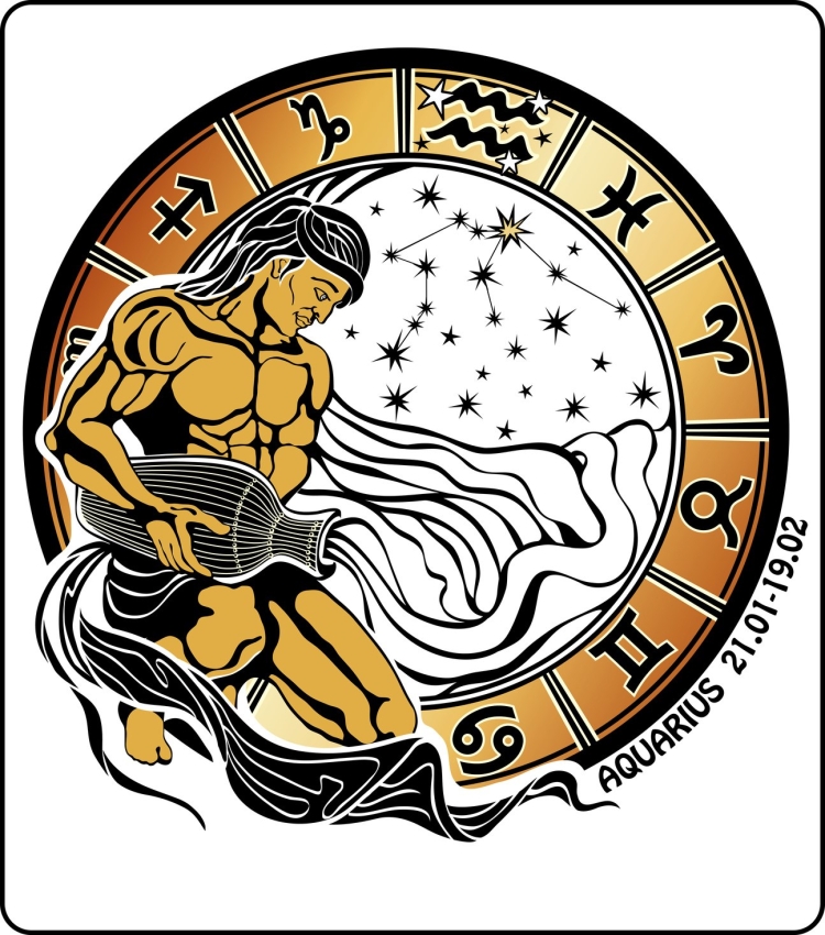 Зодиакальный круг Водолей