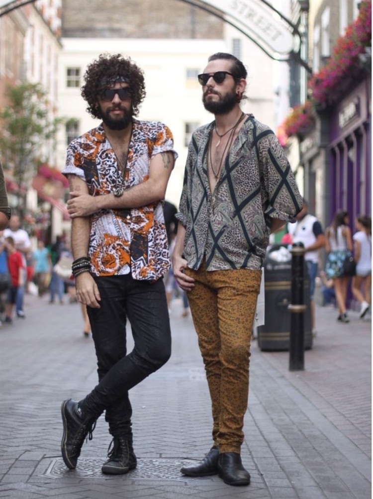 Хиппи Шик стиль мужской