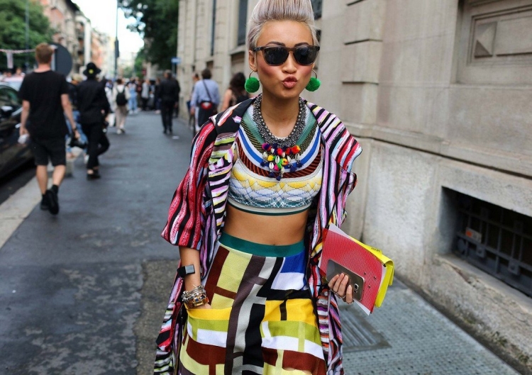 Экстравагантный стиль в одежде