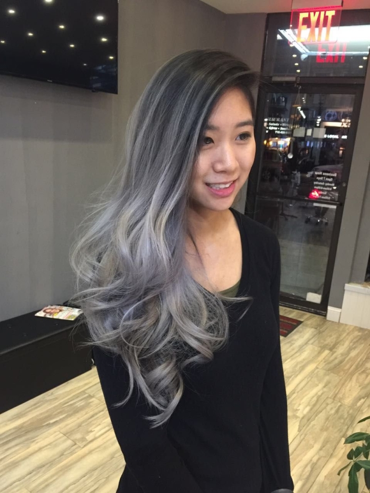 Окрашивание Эш грей