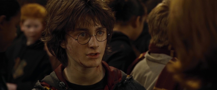 Прическа Гарри Поттера в Кубок огня