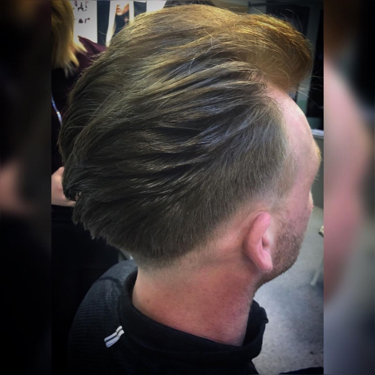 Мужские стрижки с залысинами на макушке