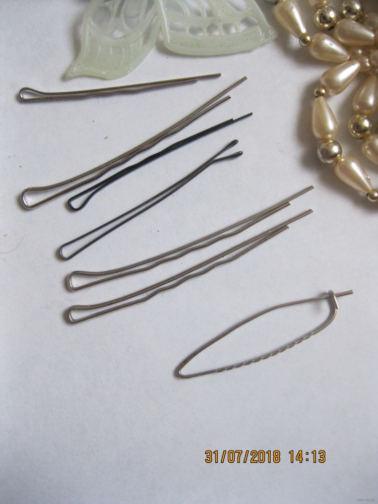 Советские заколки для волос со шпилькой