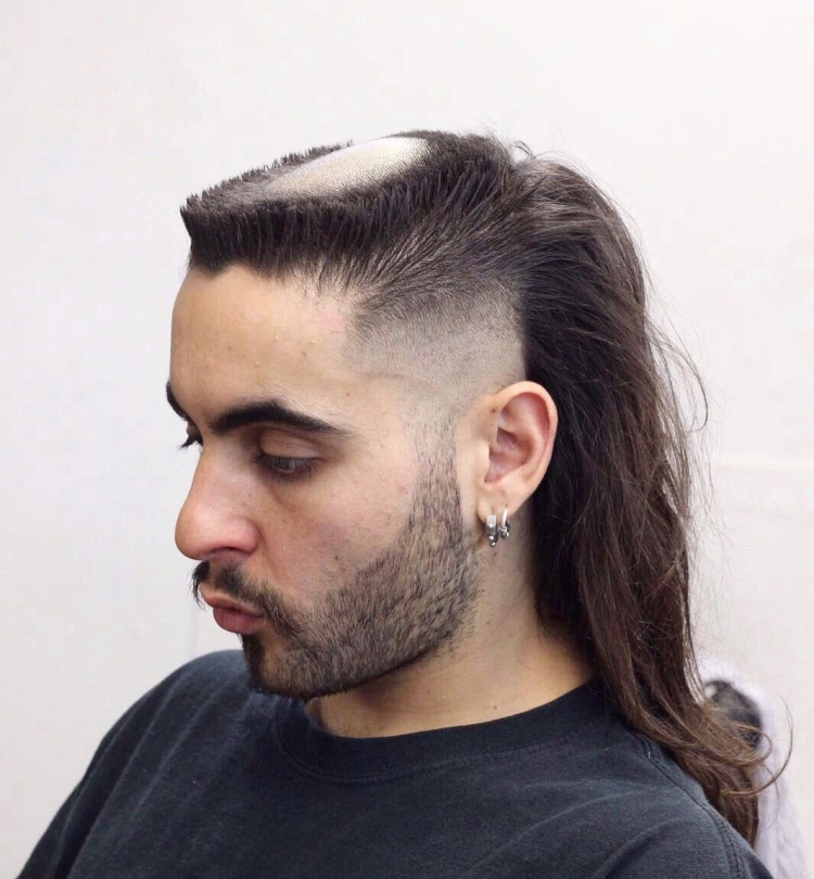 Wolf Cut Mullet мужская