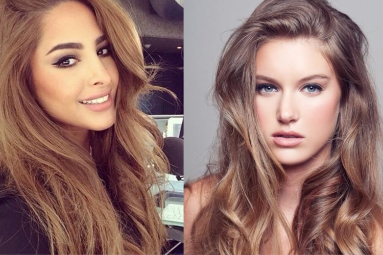 Холодный Карамельный цвет волос