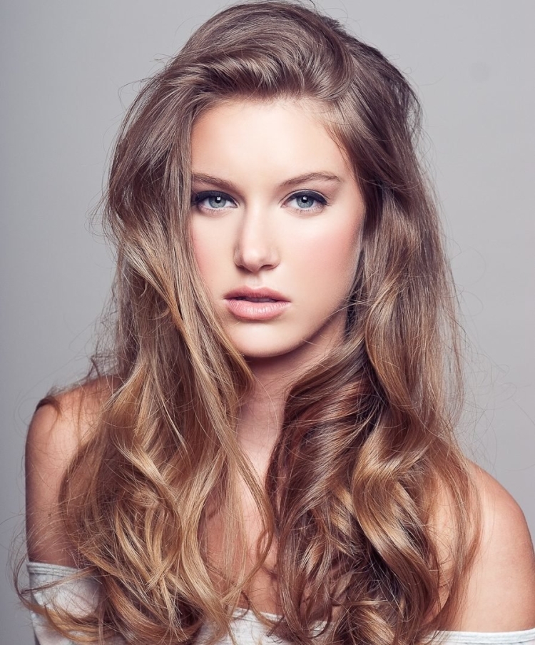 Руссо карамельно пепельный цвет