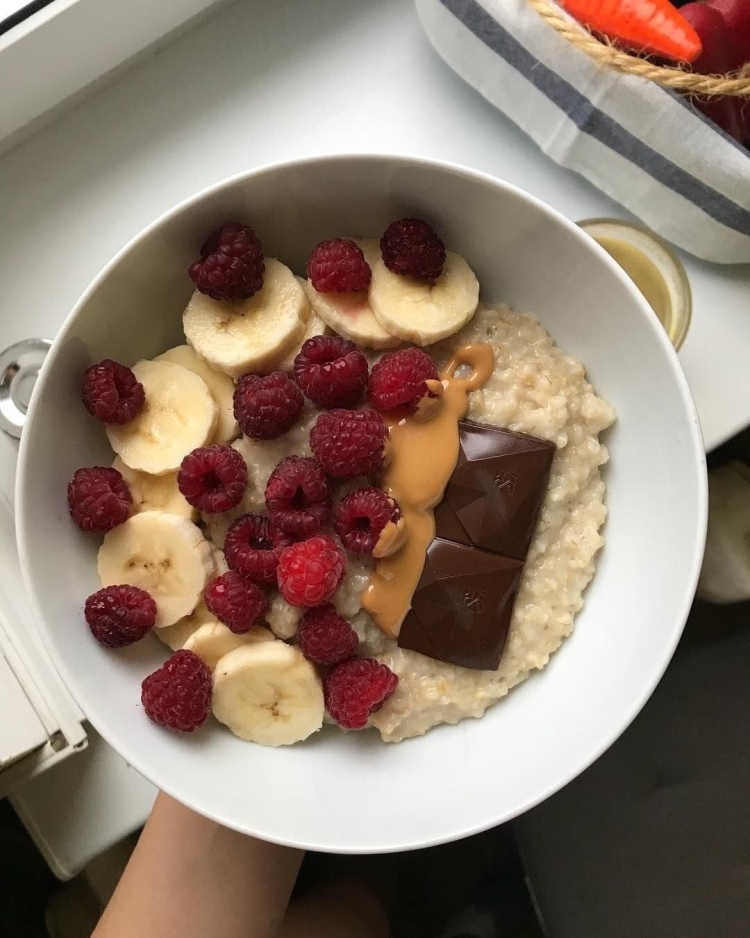 Красивый домашний завтрак