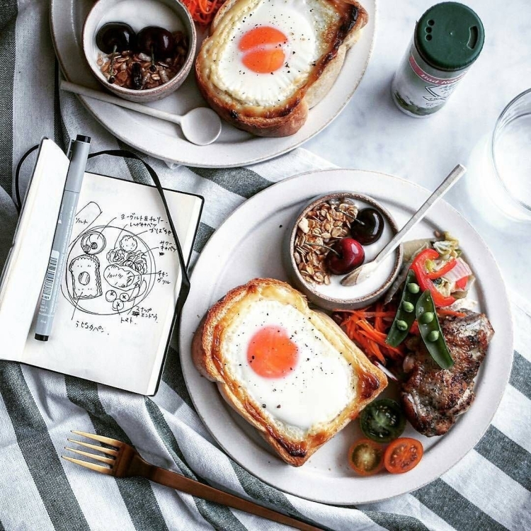 Инстаграмный завтрак