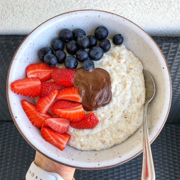 Красивый ПП завтрак